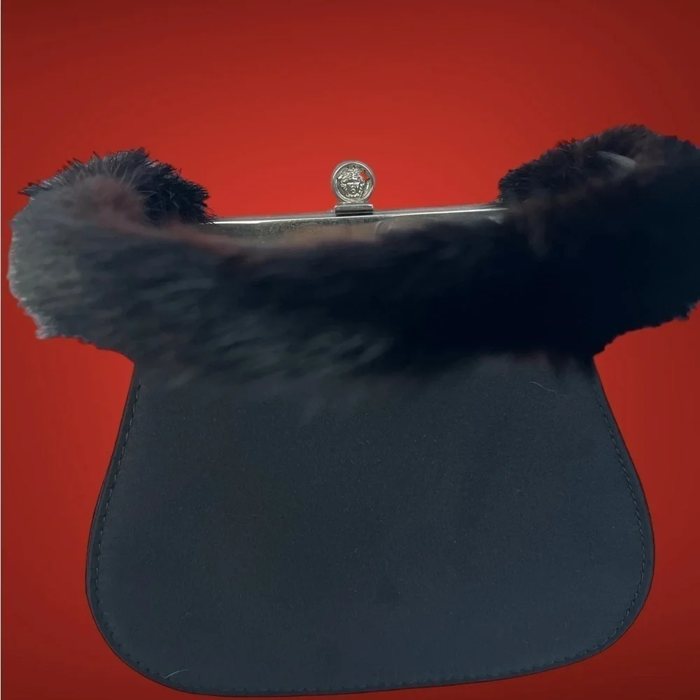 Mink Versace Evening Bag
